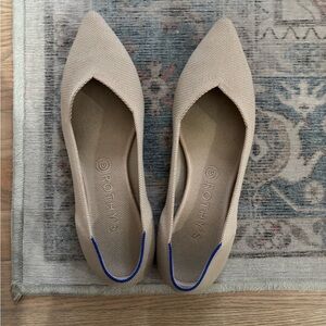 Rothy's Women's point flats with tortoise bottom ,size 11, washable